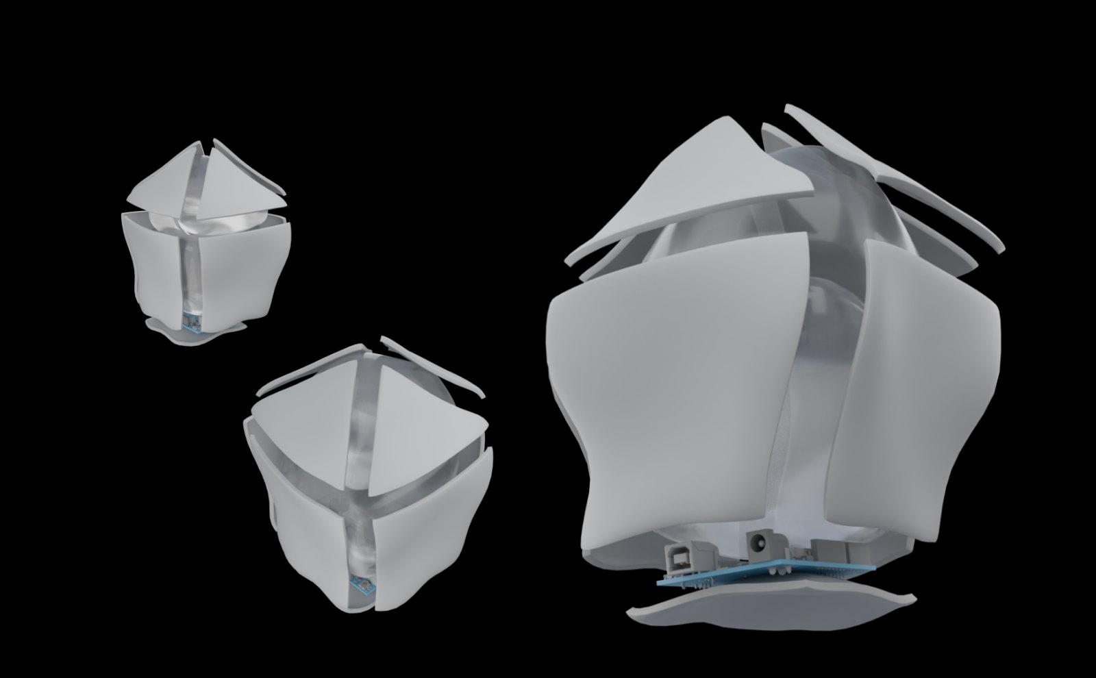 Resolved form studies of the human-side object